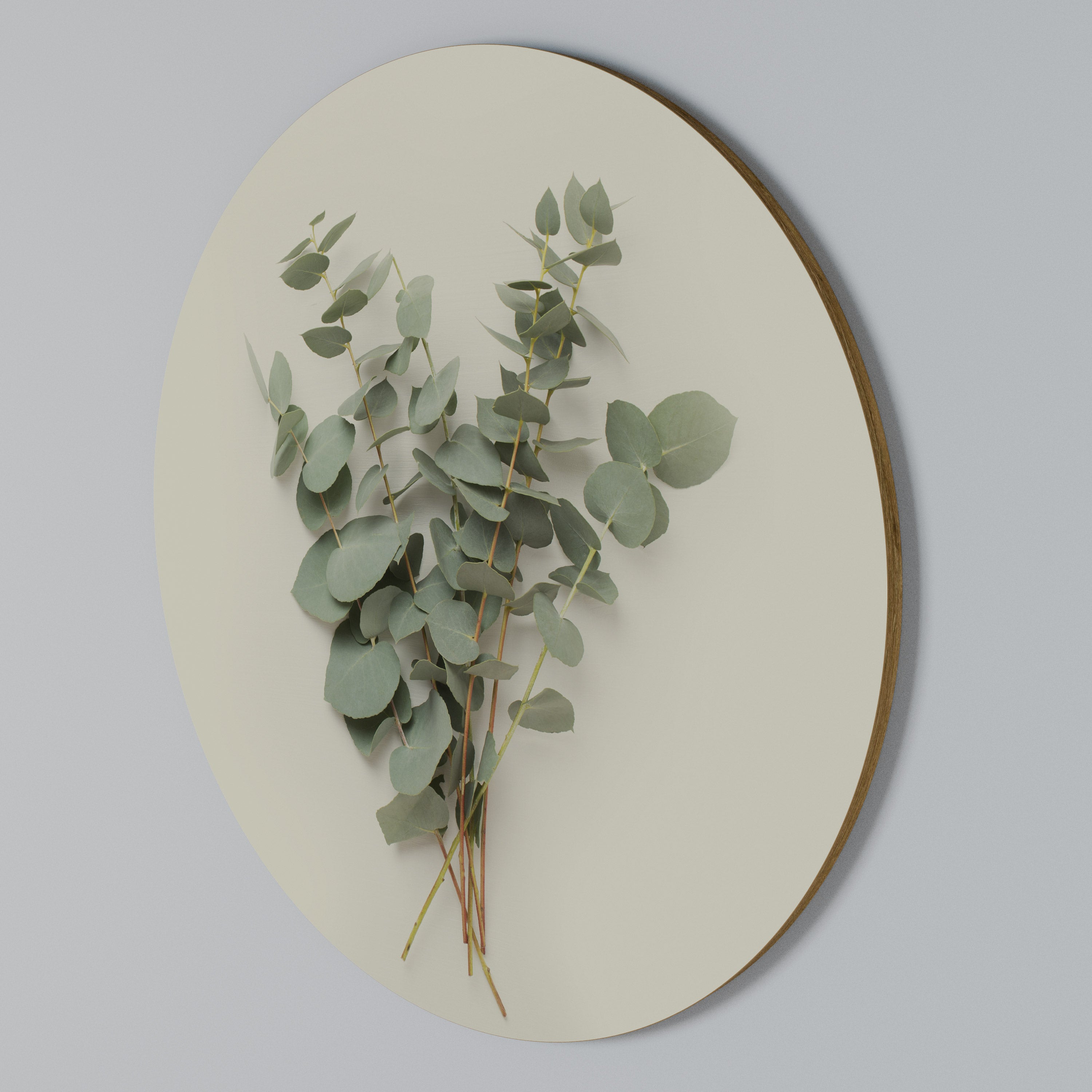 FOLIAGE FANTASIES Round Wall Art