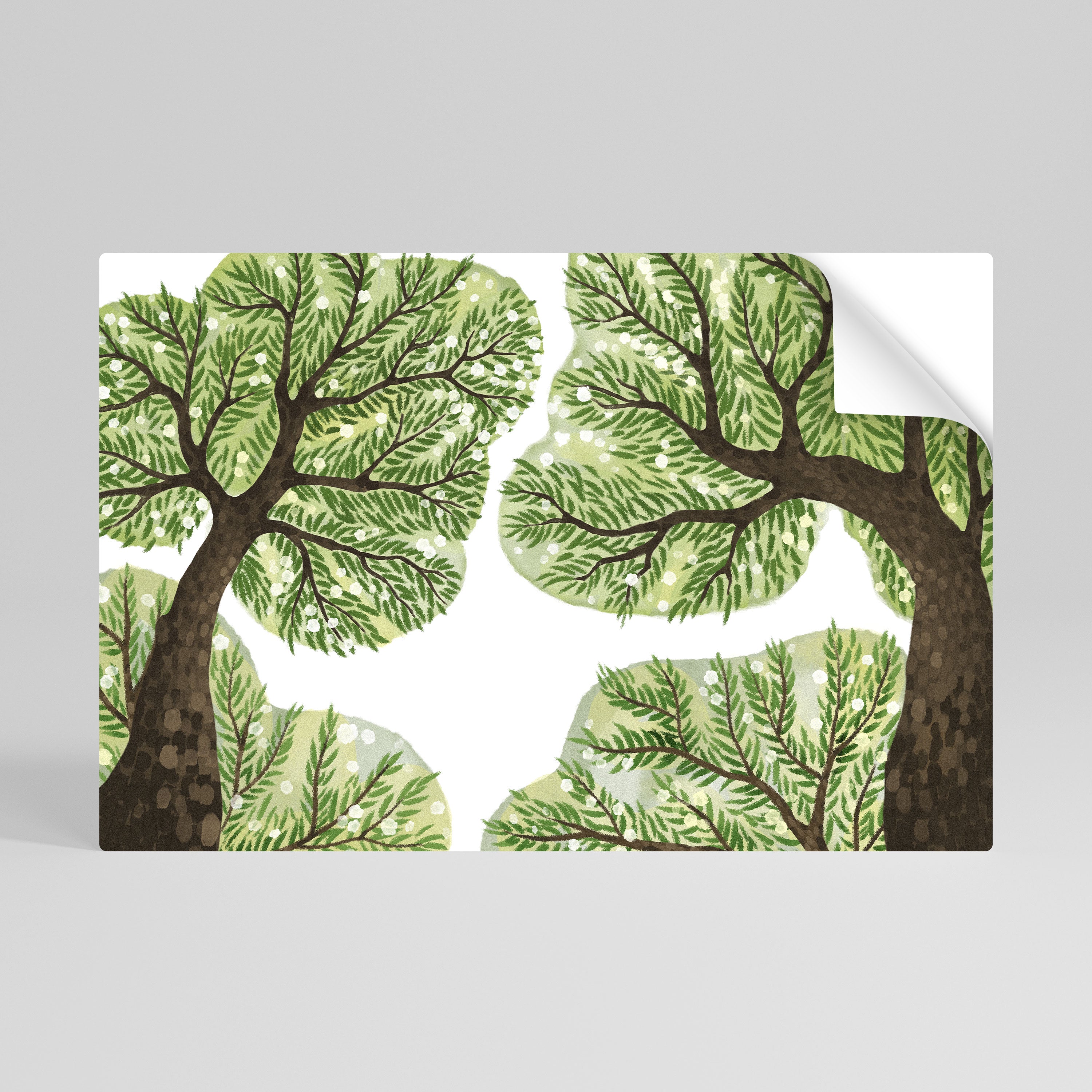 WILDERNESS DASH Peel and Stick Horizontal Poster