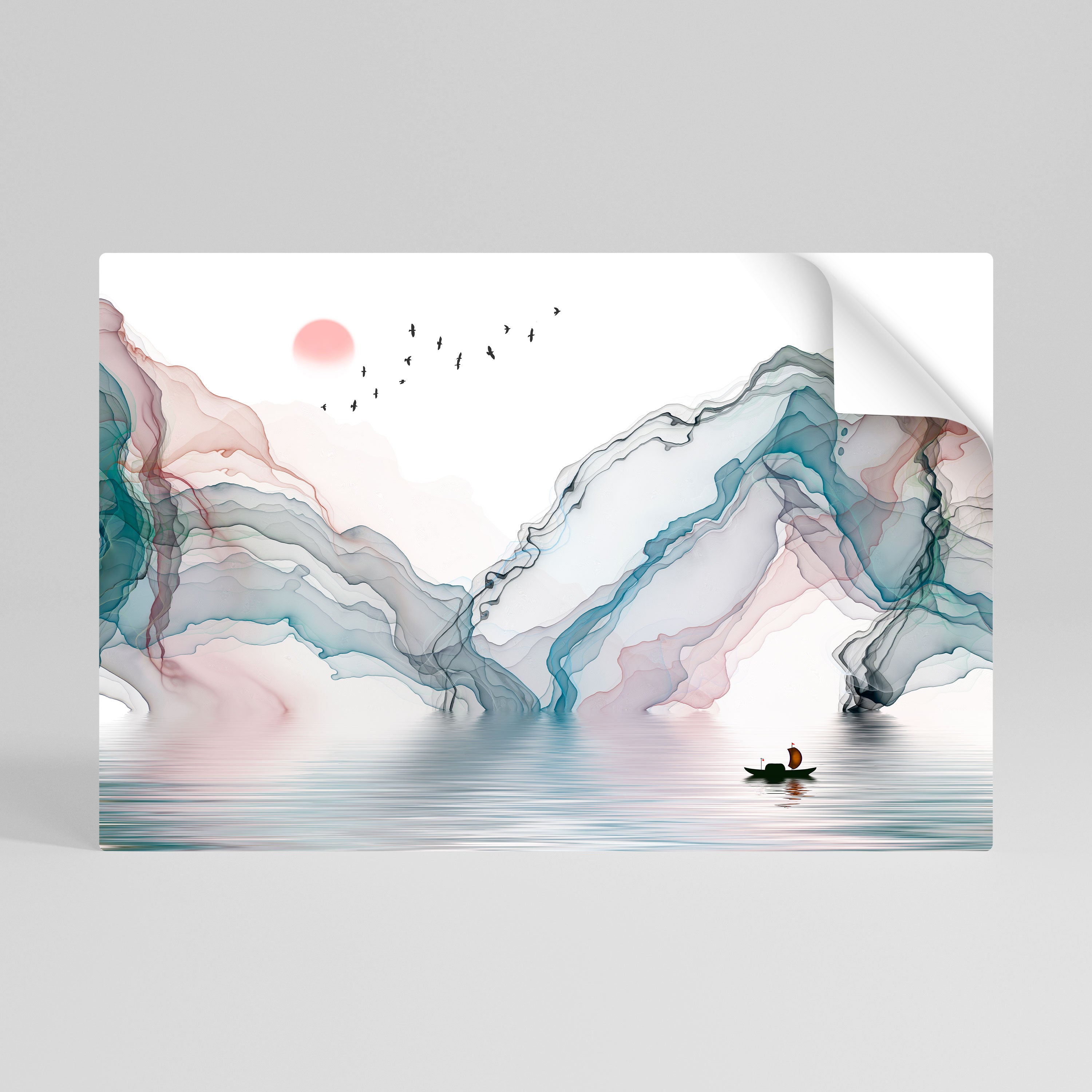 VELVET CROSSING Peel and Stick Horizontal Poster