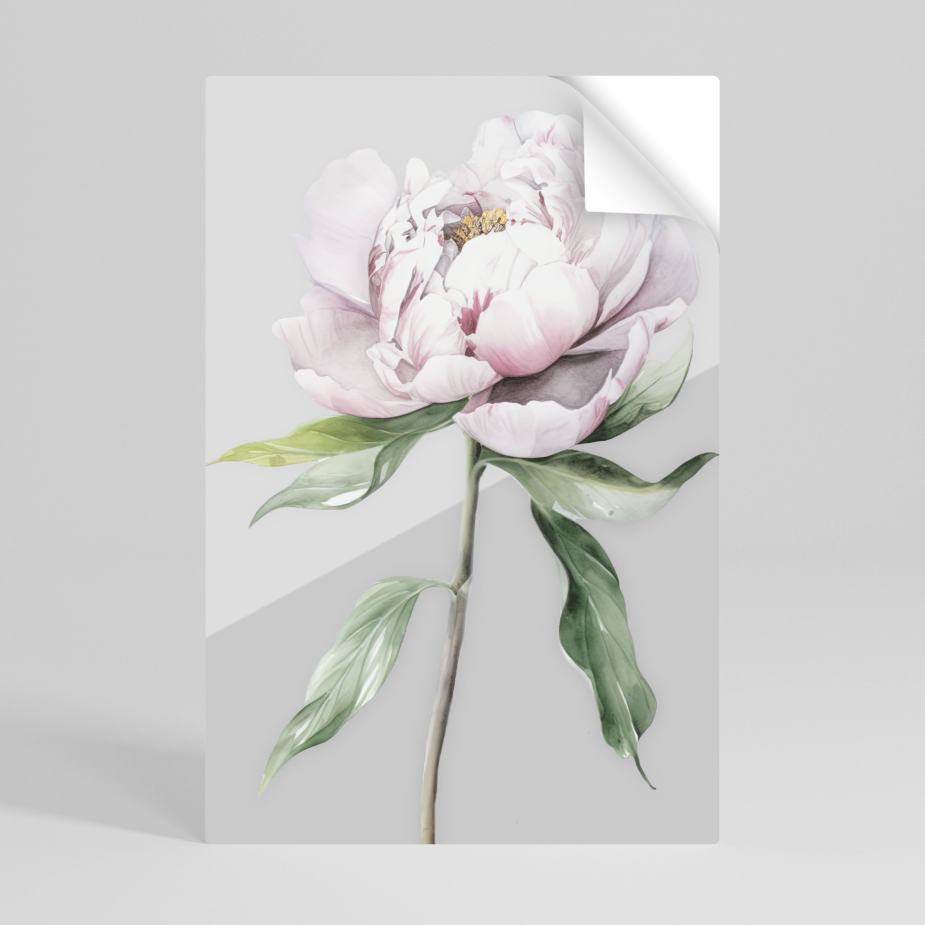 EVOCATIVE FLORAL FANTASY Peel and Stick Vertical Poster